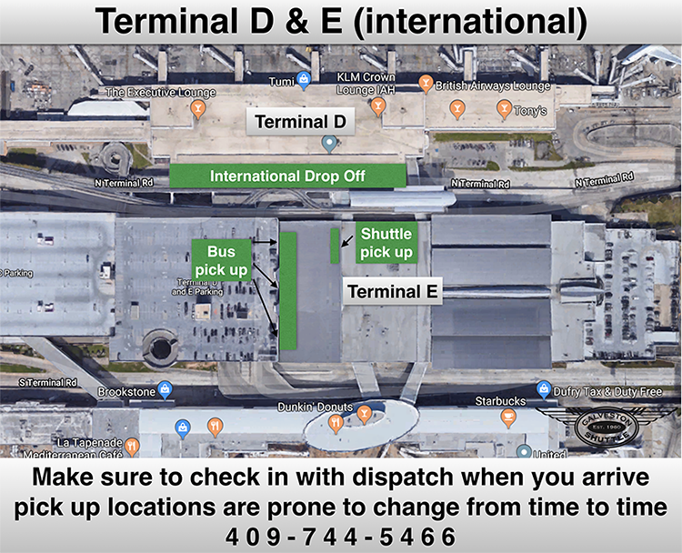 George Bush Intercontinental Airport Terminal D&E